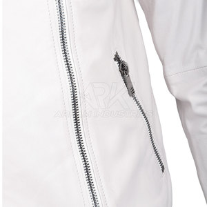 Veste d'hiver en cuir de haute qualité, veste en cuir avec logo personnalisé, vêtements de mode, veste en cuir - Product Image 4
