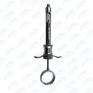 Instrument chirurgical pour injection précise et procédures dentaires professionnelles, seringue auto-aspirante dentaire en acier inoxydable - Product Image 6