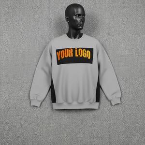 Sweat à capuche oversize Bae Winter noir à manches découpées avec appliqué en strass, pull ample pour femme - Product Image 1