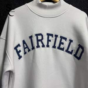 Sweat-shirt d'hiver personnalisable à col montant, en molleton de coton de haute qualité, unisexe, style streetwear, disponible à prix raisonnable - Product Image 2