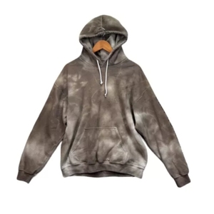 Sudadera con Capucha Tie-Dye para Hombre, Talla Grande, Corte Regular, Algodón French Terry, Estilo Casual Otoñal, Diseño con Bolsillos - Product Image 1