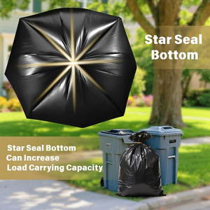 Bolsas de Basura Comerciales Resistentes TH GB-008 de 55-60 Galones, Color Negro, Paquete de 100 Unidades, para Hoteles y Resorts de Lujo - Product Image 5