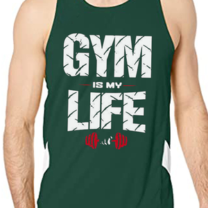 Débardeur de musculation pour homme, tendance, en coton et fibre de bambou, grande taille, de haute qualité, respirant et à séchage rapide - Product Image 3