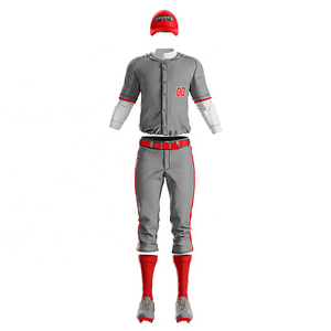 High Quality Softball Wear Baseball Uniform Made In Pakistan <b>Hot</b> Sale Quick Dry Men Wear Baseball Uniform For Men - Product Image 2