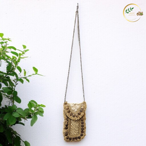 Sac bandoulière en jute tendance avec coutures durables pour une utilisation longue durée - Product Image 2