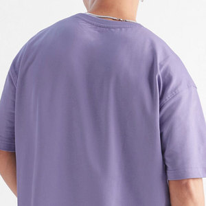 Camisetas Extra Grandes de Hombros Caídos, Fabricadas en Fábrica con Material 100% Algodón, Diseño de Logotipo Personalizado, Camisetas para Hombre - Product Image 6