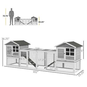 Corral para Animales Pequeños XL/XXL, Jaula Metálica para Perros, Garantía de Devolución sin Defectos - Product Image 2