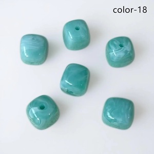 ILAHI's Green Resin Casting Faceted Round Loose <b>Beads</b> Other Pattern Statue <b>Bracelet</b> <b>Making</b> DIY Craft <b>Kit</b> Uttar Pradesh - Product Image 2