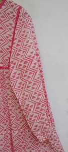 Mini vestido Maxi estilo gitano con aspecto geométrico de verano para mujer, minivestido con escote redondo y borla en la espalda - Product Image 3