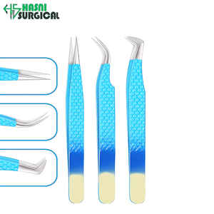 Advanced Surgical Instruments Global Supplier <b>Eyelash</b> Extension Tweezers Set for Lash <b>Application</b> - Product Image 3