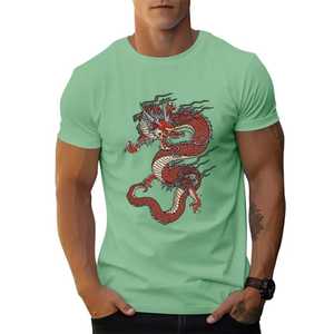 T-shirt graphique OEM pour hommes, style ample, léger et oversize, multicolores, pour lieux publics aux États-Unis et en Europe, 2026. - Product Image 3