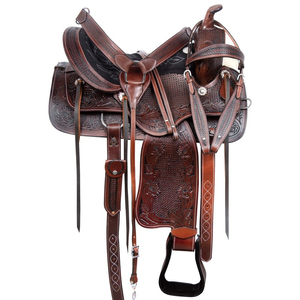 Silla de Montar a Caballo Personalizable de Cuero de Alta Calidad Hecha en Pakistán, Silla de Carreras de Caballos en Oferta, Diseño Personalizado - Product Image 5