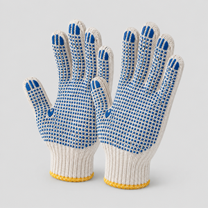 Meilleurs gants professionnels en PVC à points offrant une excellente adhérence, un port confortable et une construction durable pour la manutention industrielle - Product Image 1