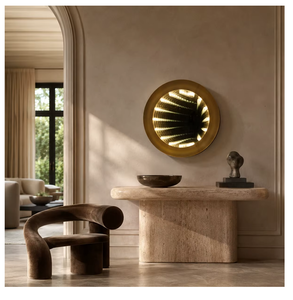 Durable Unique Art Design Decorative LED <b>Wall</b> <b>Mirror</b> For Modern Home Interior Decoration - Product Image 1