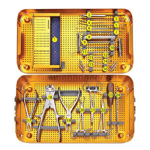 Kit de Instrumentos Quirúrgicos Ortopédicos para Fijación Ósea en Traumatismos, Equipo Médico de Acero Inoxidable de Dentavex - Product Image 3
