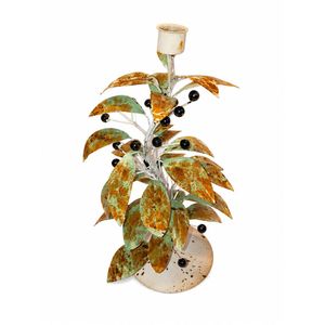 Support de bougie en métal fait main personnalisé, bougeoir décoratif en fer, centre de table de luxe, décoration de mariage, décoration de la maison - Product Image 1