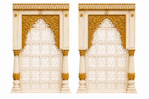 Impresionante y Elegante Gopuram Mandap para Bodas, de Fibra de Vidrio de Primera Calidad, Estilo Surindio, Personalizable en Tamaño y Color, DST EXPORTS Event - Product Image 4