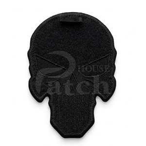 Strong Synthetic Fabric Laser Cut <b>Patches</b> With Woven Surface Details For Outdoor Products Apparel <b>Backpacks</b> And Accessories - Product Image 3