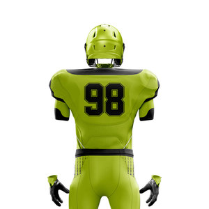 Nouvelle arrivée, uniforme de football américain ajusté, vêtements de sport personnalisés, uniforme de football américain de haute qualité à manches courtes - Product Image 6