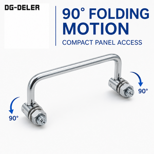 DG-DELER LS522 Steel Modern Concealed Furniture Handle for Home Office &amp; Marine Cabinets-Easy Installation - Product Image 4