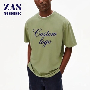เสื้อยืดโอเวอร์ไซส์ผ้าคอตตอนถักคุณภาพสูงสำหรับผู้ชาย 220gsm ป้องกันการเป็นขุย เหมาะสำหรับออกกำลังกาย วิ่ง เล่นกีฬา ไซส์ใหญ่ เสื้อเปล่า สามารถสั่งทำได้ - Product Image 1