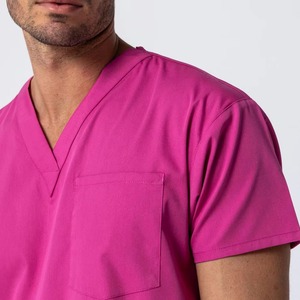 Professional Quality 100% Cotton Medical <b>Scrub</b> Suit <b>Scrub</b> <b>Sets</b> Customized Color & Logo Best Selling - Product Image 5