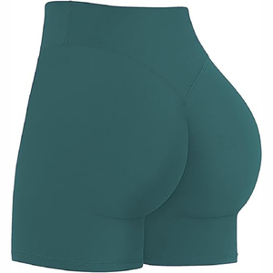 Pantalones cortos de yoga personalizados para mujer, de gran venta, para gimnasio y fitness - Product Image 5
