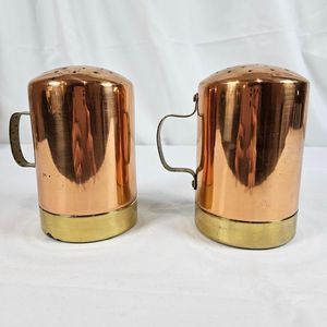 Salero de Cobre de Lujo, Estilo Antiguo, Accesorio de Cocina Moderno, Decoración de Cocina de Cobre, Accesorio de Comedor Premium, Elegante - Product Image 5