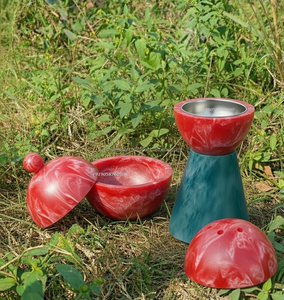 Brûleur d'encens en résine de couleur personnalisée Mabkhar avec boîte à Oud pour Bakhoor - Product Image 3