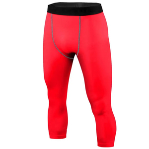 Leggings de MMA al por mayor, hechos con tela flexible, control de humedad, ajuste cómodo, costuras duraderas y excelente transpirabilidad. - Product Image 5