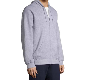 Ensemble de sweat-shirt à capuche gris pour homme de qualité supérieure, respirant, vêtements décontractés, 100% coton, 300g, nouvelle arrivée - Product Image 3
