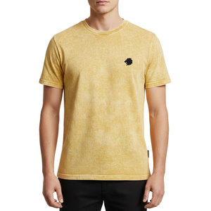 Camisetas de Hombre con Lavado Ácido a Precio Razonable, Diseño de Color Sólido, Personaliza tu Propio Logotipo, Camisetas de Hombre Cómodas con Lavado Ácido - Product Image 1