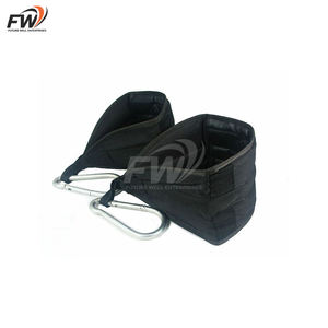 Correas de sujeción resistentes para abdominales, ajuste perfecto para todas las barras, para ejercicios de elevación de piernas, conexión rápida, anillo en D de acero, resistentes, cuero Wahid - Product Image 2