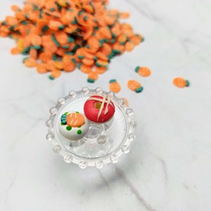 ชิ้นส่วนแครอทจิ๋วจากดินโพลิเมอร์สำหรับตกแต่งบ้านตุ๊กตา งานฝีมือ DIY และอุปกรณ์ตกแต่งเล็บ สำหรับเด็กอายุ 14 ปีขึ้นไป - Product Image 4