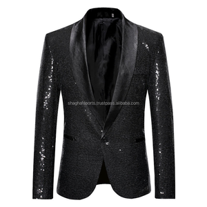 Blazer pour costumes d'affaires pour hommes, vestes décontractées pour hommes - Product Image 5