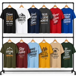 เสื้อยืดแขนสั้นสีเขียวมะกอกสำหรับผู้ชาย ยี่ห้อซังกิตา คอกลม ทรงปกติ ผ้าฝ้าย 100% พิมพ์ลายตัวอักษรด้านหน้า สไตล์ลำลอง เทอร์รี่ เป็นมิตรกับสิ่งแวดล้อม - Product Image 3
