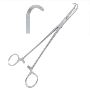 Pinzas EMMET Premium de 23 cm para Esponjas y Aplicaciones Quirúrgicas, Pinzas Quirúrgicas EMMET Rectas y Curvas para Uso Manual - Product Image 3