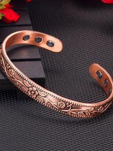 AUREVIA CRAFTS Pulsera Budista Clásica Vintage de Cobre Unisex Ecológica y Moderna con Diseño de Cuerda Trenzada y Brazalete Grueso - Product Image 6
