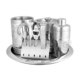 Juego de Herramientas y Accesorios para Bar, Acero Inoxidable, Moderno, Ecológico, para Restaurante, Interior, Elegante - Product Image 1