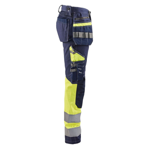 กางเกงทำงานสะท้อนแสงแบบ Hi-Vis ทนทาน มีกระเป๋าคาร์โก้ เหมาะสำหรับงานอุตสาหกรรม - Product Image 2