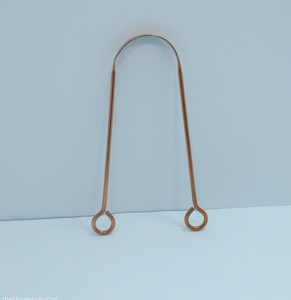 Nouvel outil de nettoyage de la langue de qualité supérieure, gratte-langue en cuivre pour l'élimination des bactéries, outil d'hygiène buccale pour hôpital - Product Image 1