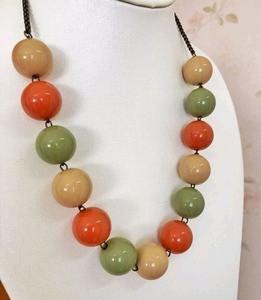 Collar de Cuentas de Resina Moderno para Mujeres y Niñas, Estilo Redondo y Bonito para Fiestas - Product Image 6