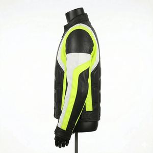 MGenuine Unisex Adult <b>Motorcycle</b> Racing Leather <b>Jackets</b> Plus Size Flame-Retardant Waterproof CE Armoured Motorbike <b>Jacket</b> - Product Image 3