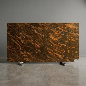 Factory Price Marqino Gold Granite Slab High Quality Natural <b>Stone</b> Smooth Finish for Construction Decoration Flooring Countertop - Product Image 6