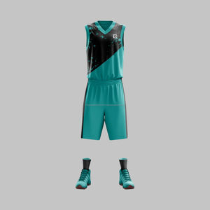 2025 nouvelle Sublimation conception personnalisée femmes basket-ball entraînement uniforme chemise ensemble réversible collège basket-ball maillot - Product Image 4