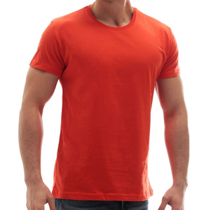 Custom Logo <b>High</b> Quality Summer Wear Polyester Cotton Men O <b>Neck</b> Fitness Running Shorts Sleeve <b>T</b>-<b>Shirts</b> - Product Image 1