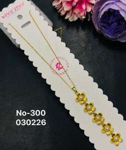 Collar de Acero Inoxidable Personalizado para Mujer y Niña, con Cadena Impermeable, Engaste de Bisel, Chapado en Oro, Joyería de Moda para Aniversario - Product Image 6