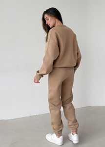 Conjunto Deportivo de Felpa Cómodo y Práctico de Dos Piezas para Hacer Ejercicio, Correr, Caminar, Relajarse en Casa y Actividades Diarias - Product Image 3