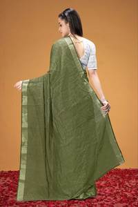 Sari ethnique classique pour mariage et collection de festivals - Product Image 3