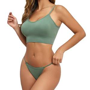 Tanga Sexy para Mujer Talla Grande, Tanga de Cintura Baja, Cómoda y Fresca, Sin Costuras, Ropa Interior Femenina de Alta Calidad - Product Image 1